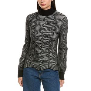 Maison Heritage Womens  Chantal Cashmere Sweater, Black